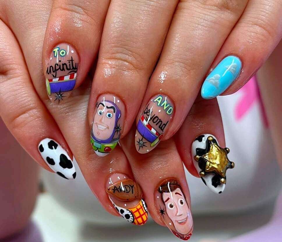 cartoon nail inspiration ideas
