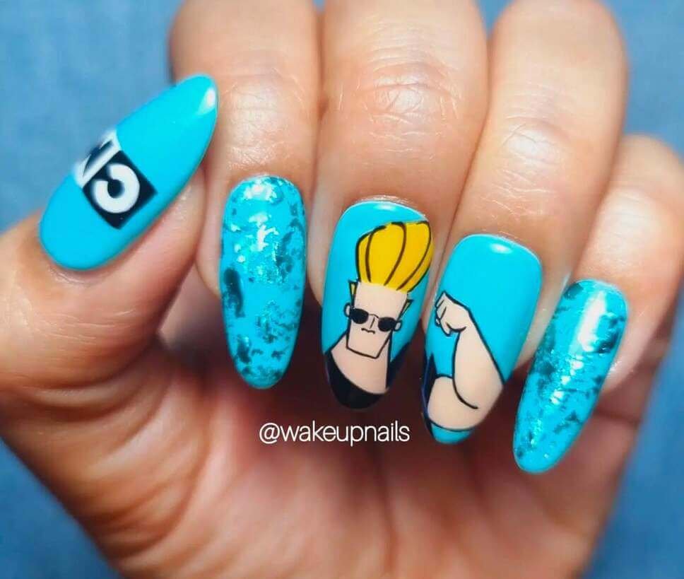 cartoon nail ideas