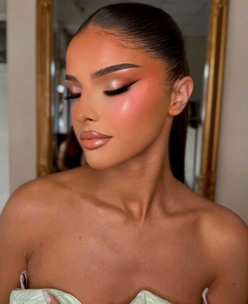 glowing prom makeup looks