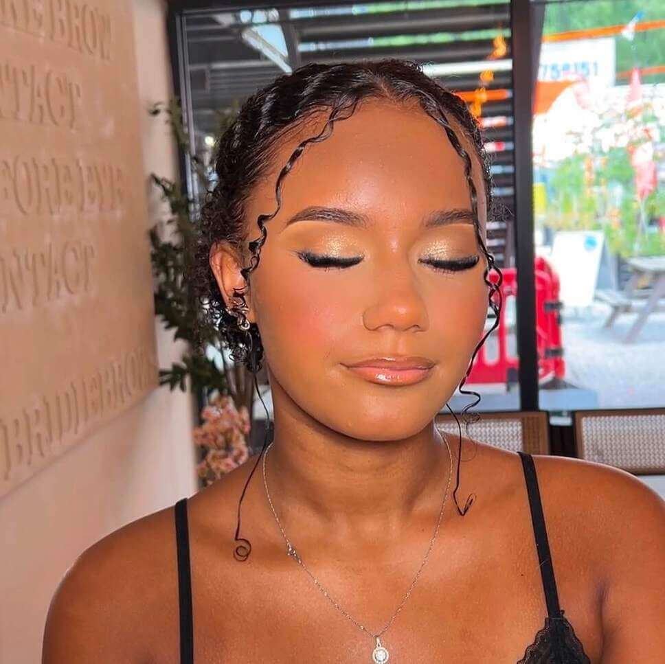 prom makeup looks for black girl