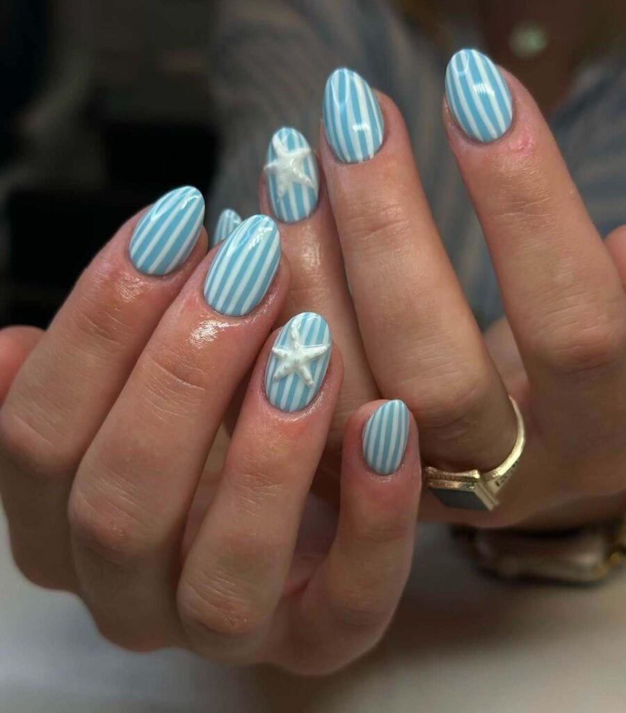 beach nail designs