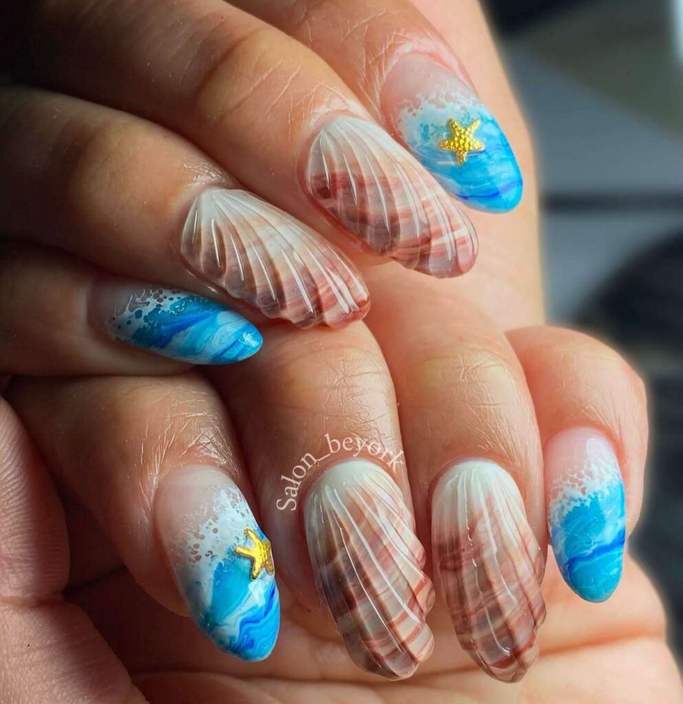 beach nail ideas