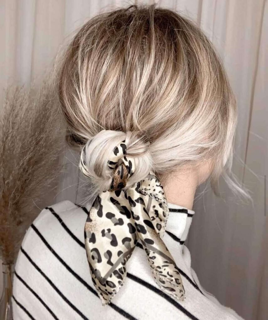 scarf hairstyle ideas