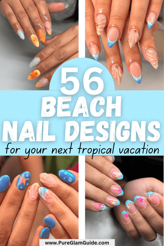beach nail designs