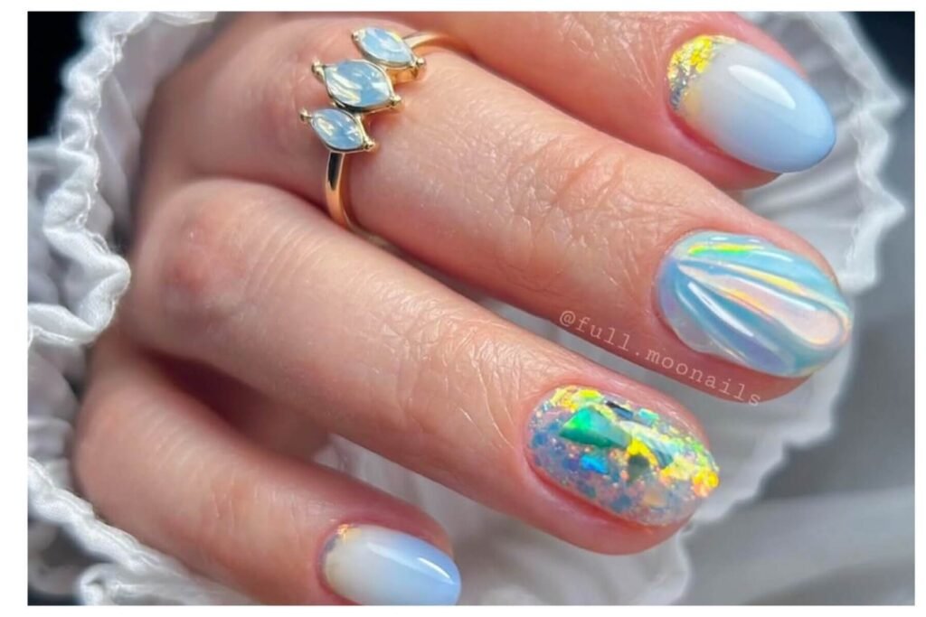beach nail designs