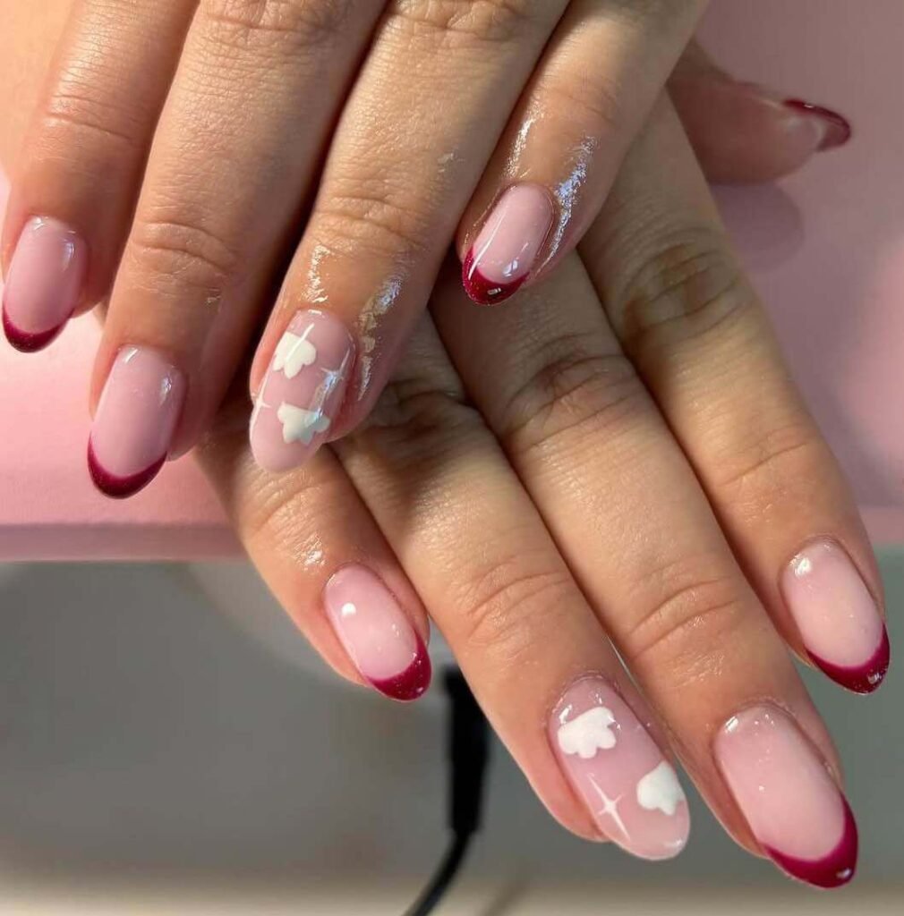 cloud nail ideas