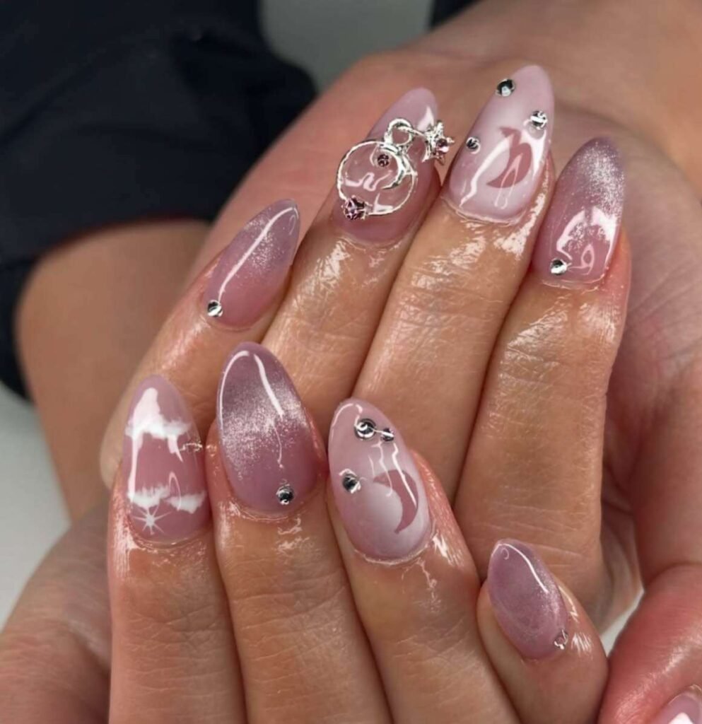 cloud nail ideas