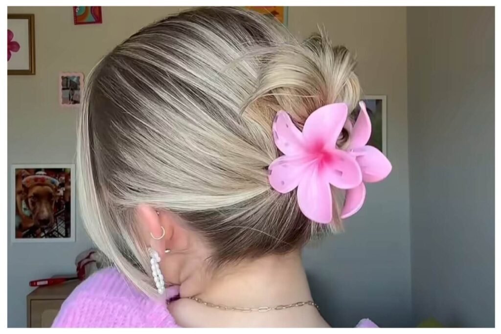 claw clip hairstyles