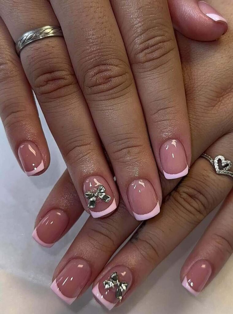 short overlay nail designs