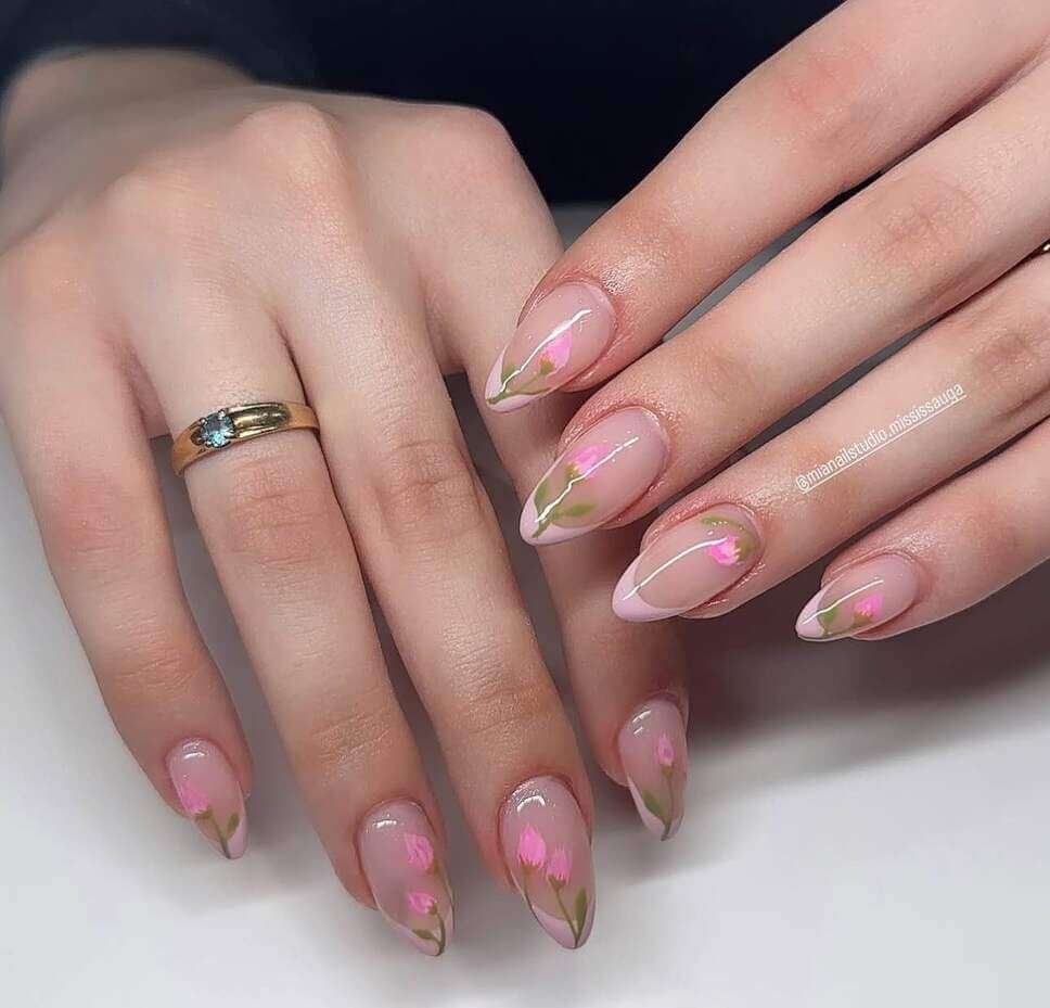 neutral overlay nail ideas