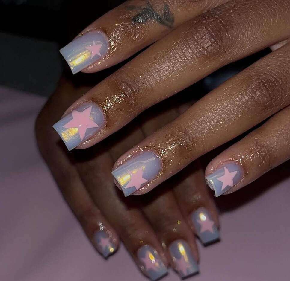 overlay nail designs