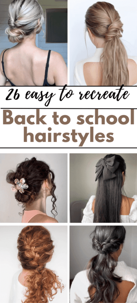 back to school hairstyles