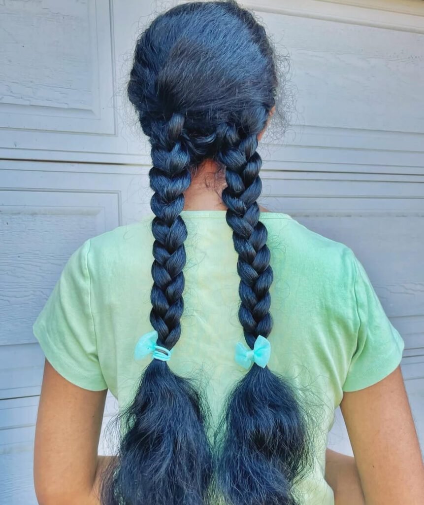 back to school braid hairstyle