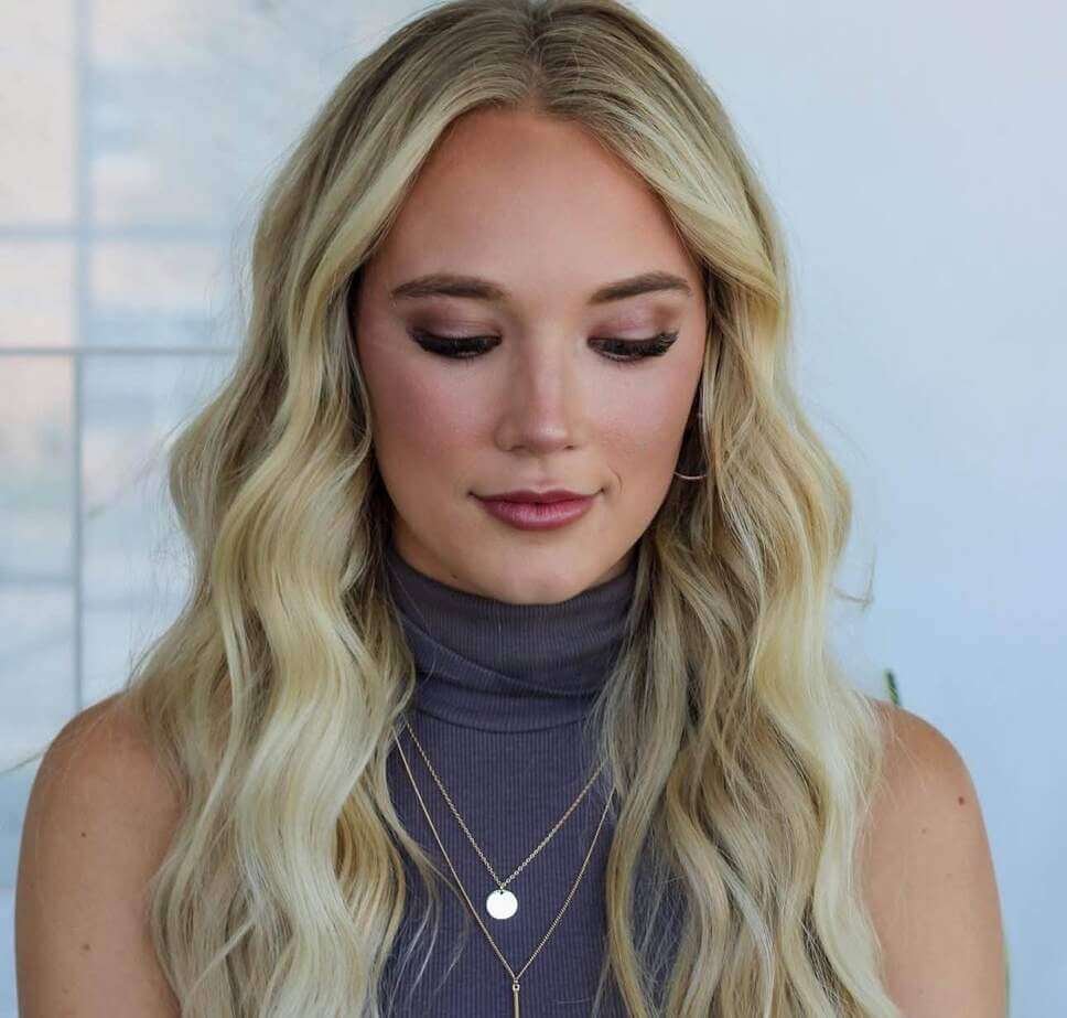 fall makeup for blondes