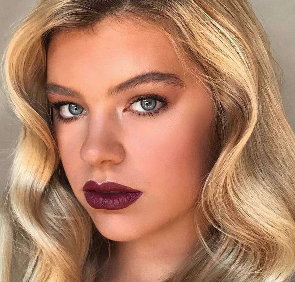 fall makeup looks for blondes