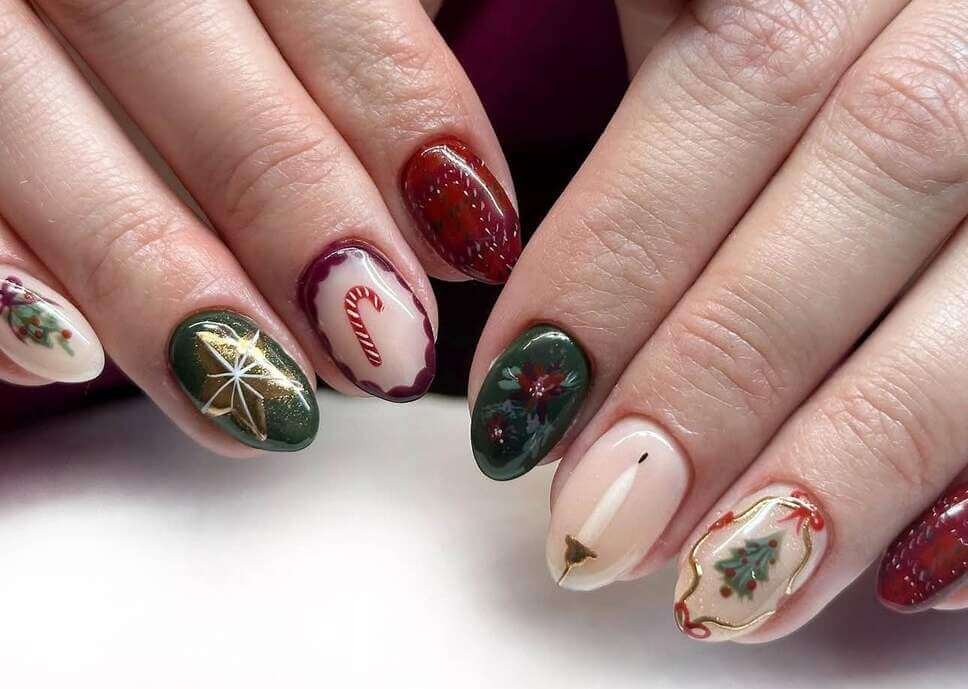 Christmas nail designs