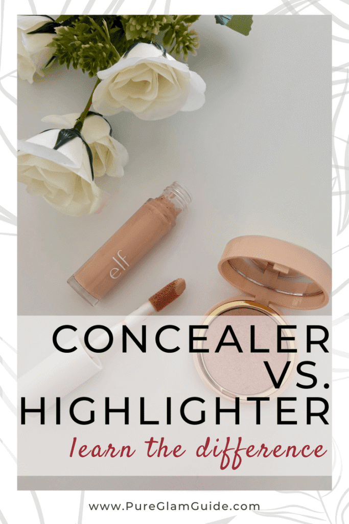 concealer vs highlighter
