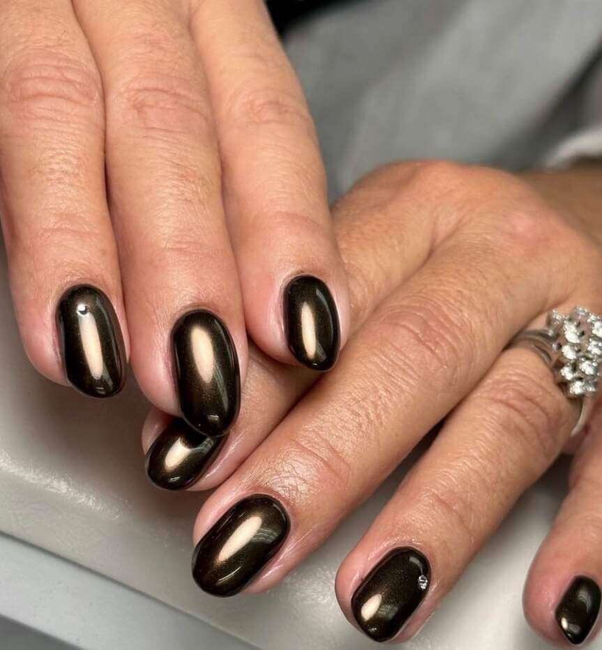 dark fall nails