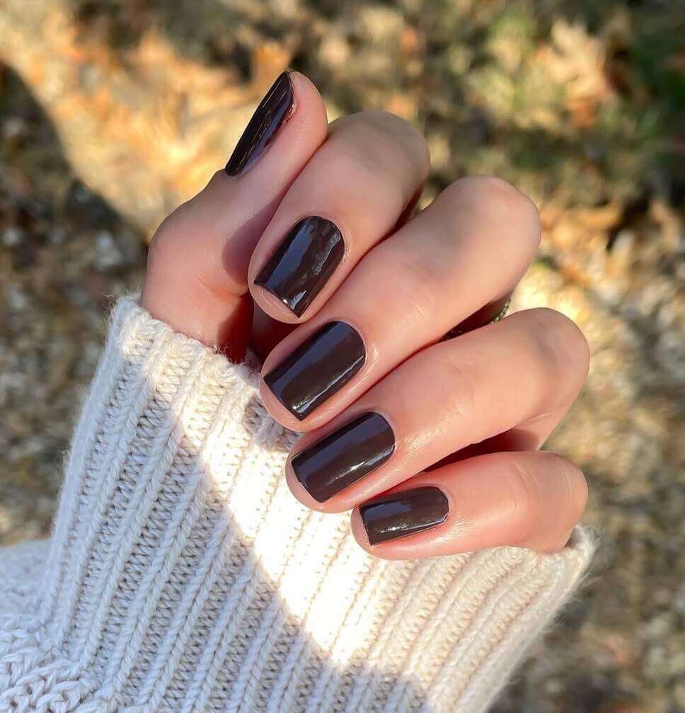 dark fall nails