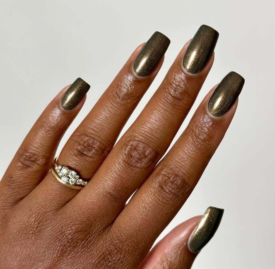 dark fall nails