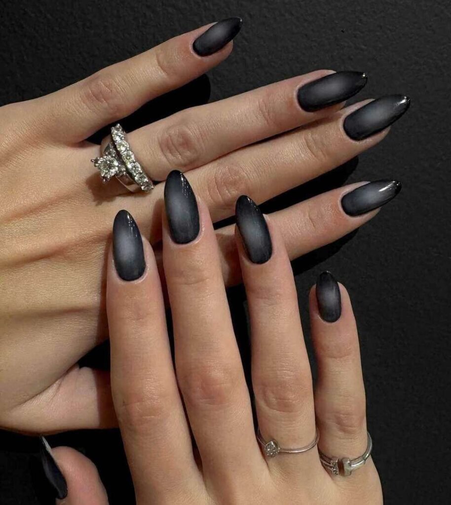dark fall nails