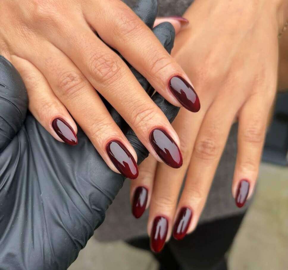 cherry fall nails
