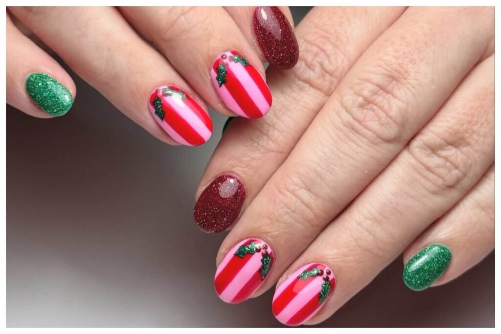christmas nail designs