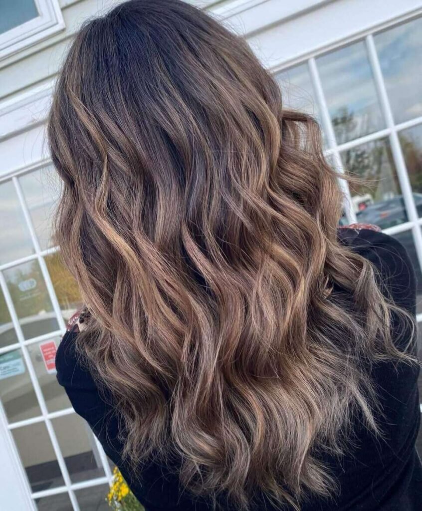 mocha winter hair color