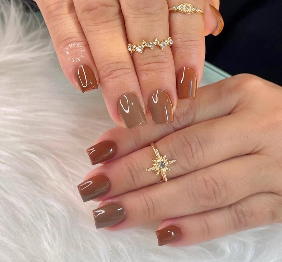 cappuccino nail designs 