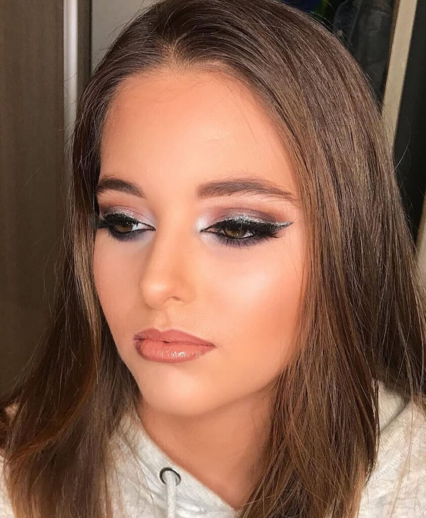 glitter eyeliner makeup ideas