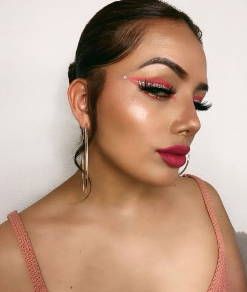 glitter eyeliner makeup ideas