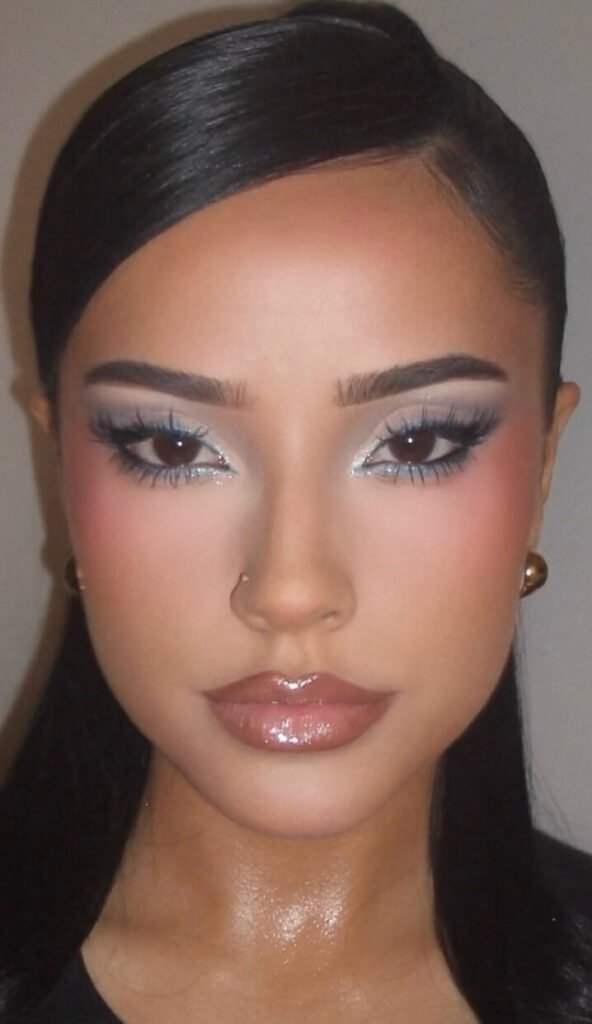 glitter eyeliner makeup ideas