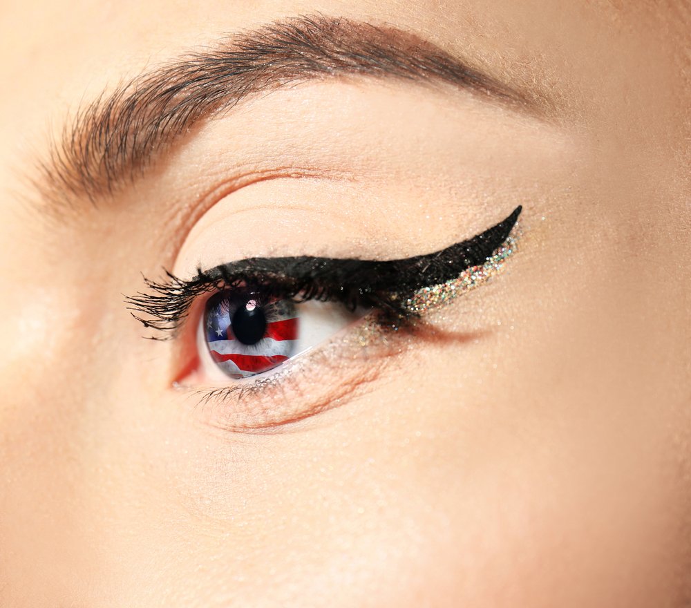glitter eyeliner makeup ideas