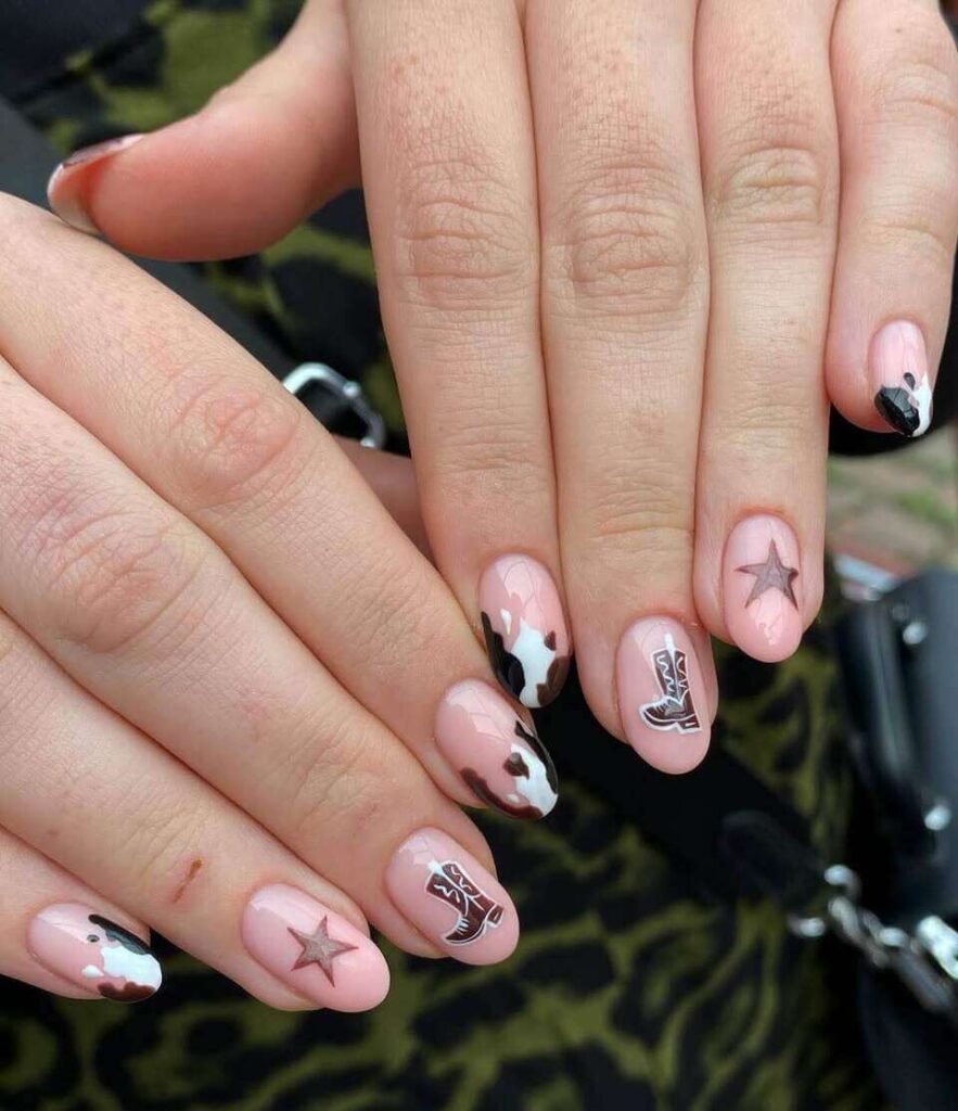 cowgirl nail designs