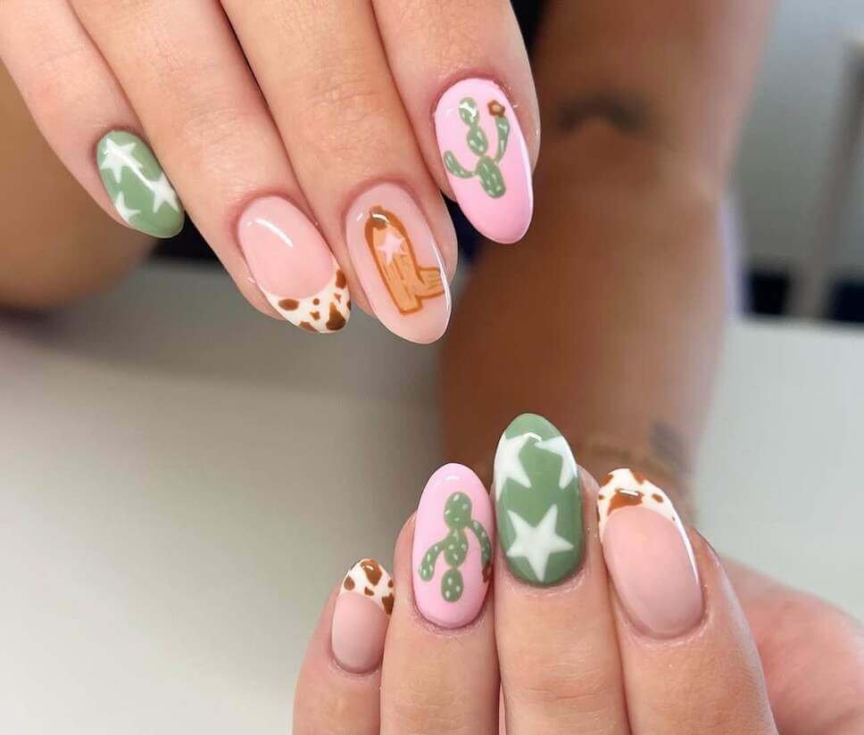 cowgirl nail designs