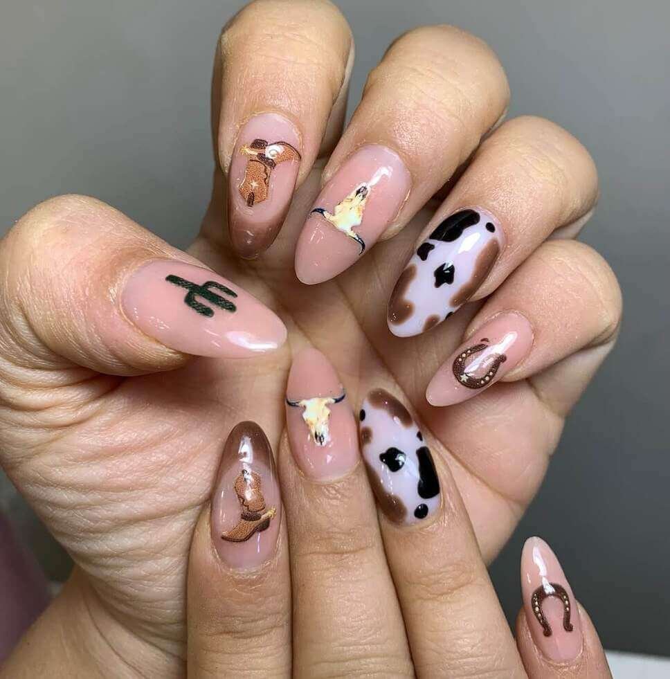 cowgirl nail designs