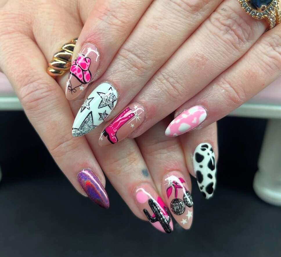 cowgirl nail designs