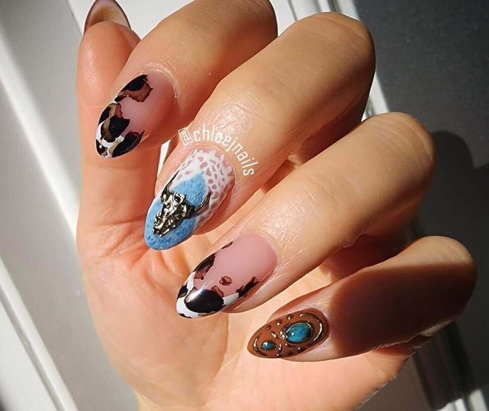 cowgirl nail designs
