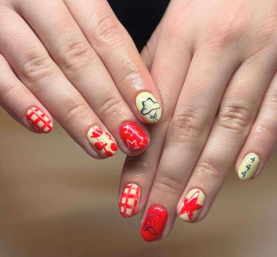 cowgirl nail designs