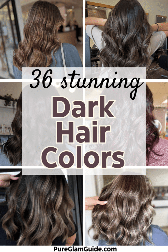dark hair colors