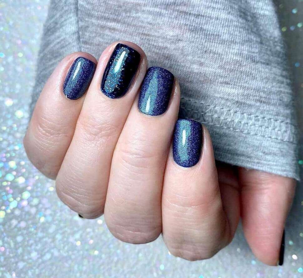 glitter new year nail designs 