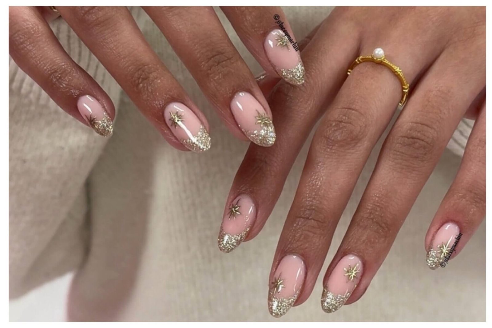 31 glitter new year nail designs