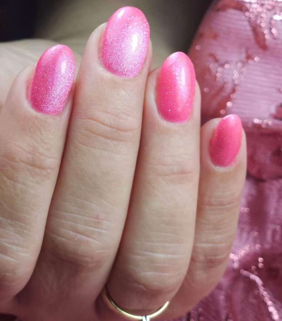pink party nail designs