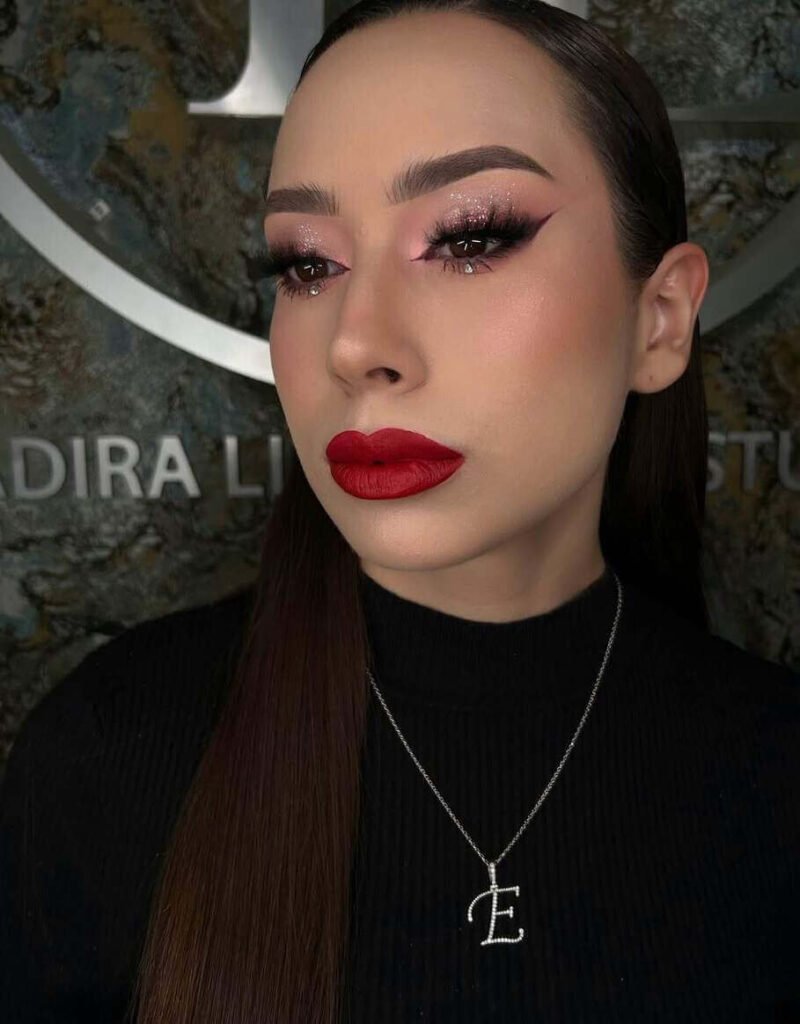 glam valentine's day makeup ideas 