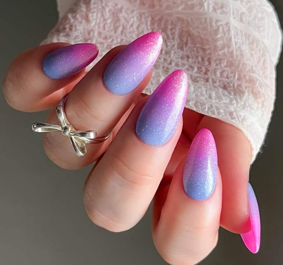 cotton candy nail ideas