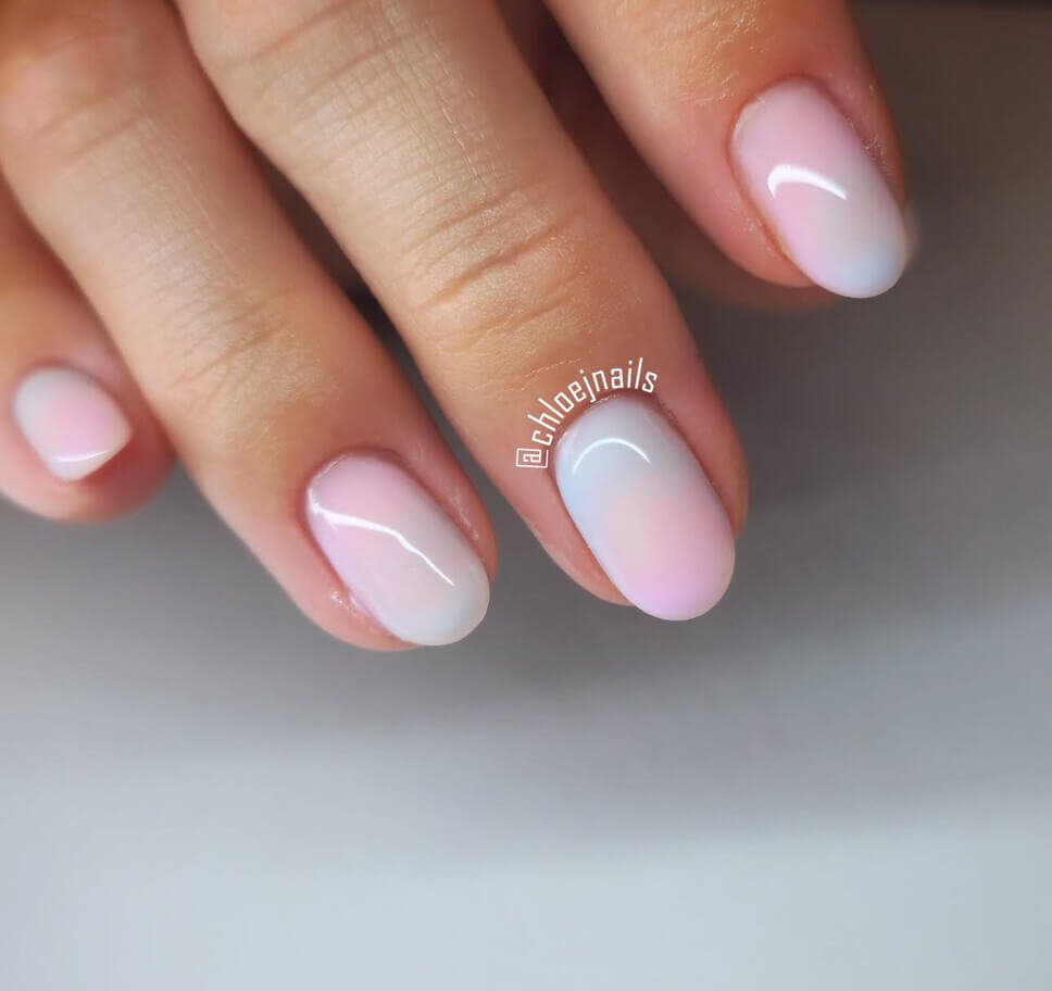 cotton candy nails 