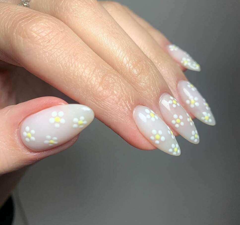 long daisy nails