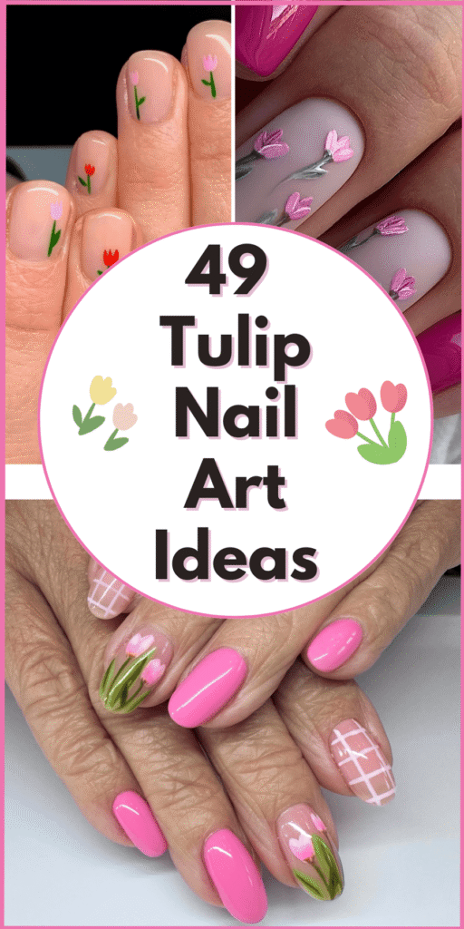 tulip nail designs 