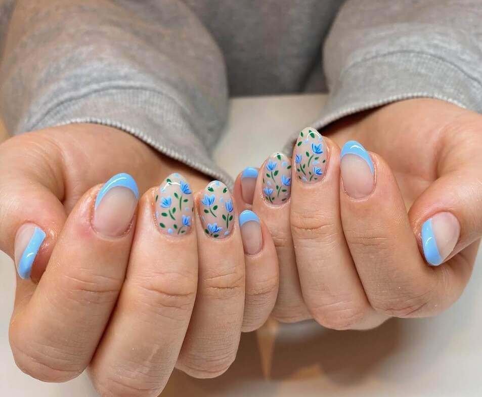 tulip nail designs 
