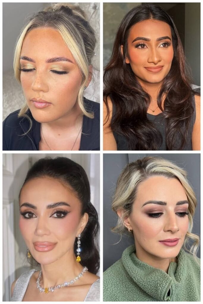 wedding guest makeup looks
